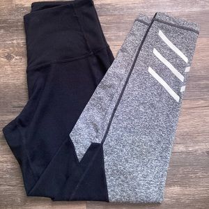 ZELLA high waisted, ankle cropped yoga pants/leggings. Small.